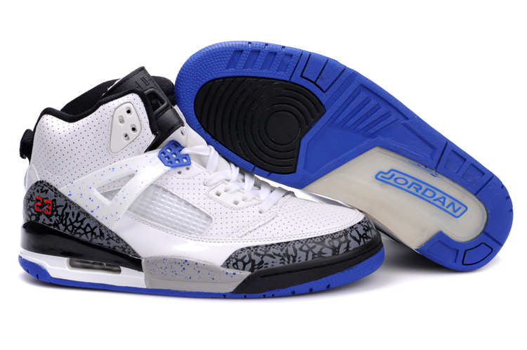 chaussure air jordan en ligne, Chaussures Air Jordan 3.5 Retro Homme Blanc Noir Bleu,air jordan 19,Authentic Original